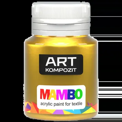 Краска по ткани ART Kompozit, 20 мл., 54 Золото, MAMBO (97922)