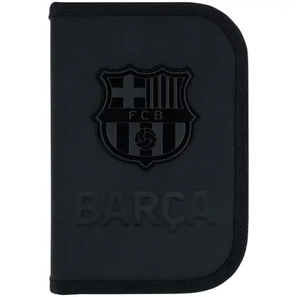 Пенал школьный KITE, 1 филиал, FC Barcelona, (BC26-622)