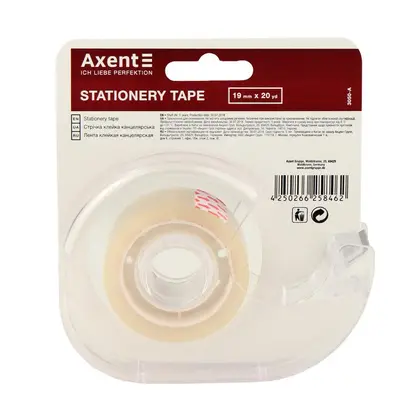 Скотч Axent, 19 мм.*20 м., з тримачем, (3050-A)