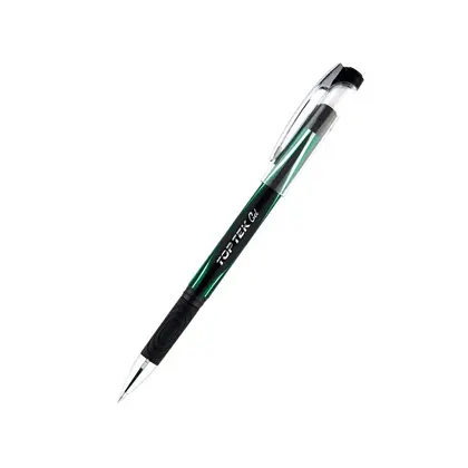 Ручка UNIMAX гелевая, 0.5 мм., Top Tek Gel, Зеленая, (UX-133-04)