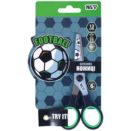 Ножиці дитячі YES 13 см. Football (480488)