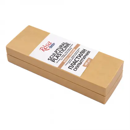 Пластилін скульптурний Rosa Studio 400 г. Тілесний, (401305)