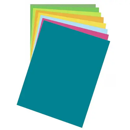 Папір для дизайну Folia Fotokarton В2, 50*70 см. 300 г/м2, №38 Бірюзовий, (1686801038)