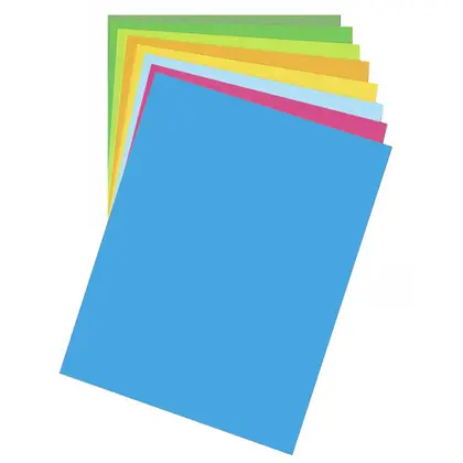 Папір для дизайну Folia Fotokarton В2, 50*70 см. 300 г/м2, №33 Пасифік Блакитний, (1686801033)