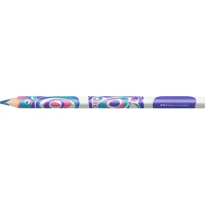 Кольоровий олівець Faber-Castell 3 в 1 JUMBO Різнокольоровий, FANTASY COLOURS PASTEL (116573)