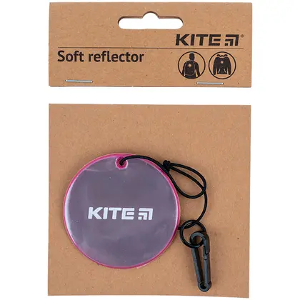 Підвіска Kite мьяка, світловідбиваюча, Бузкова, (K23-110-4)