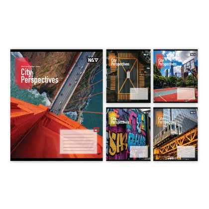 Зошит шкільний YES 48 аркушів лінія, City perspectives (769078)