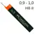 Грифель для механічного олівця Faber-Castell SUPER-POLYMER, 0,9 мм. НB, , (120900)