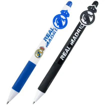 Ручка кулькова KITE автоматична, Синя, FC Real Madrid (RL26-393)