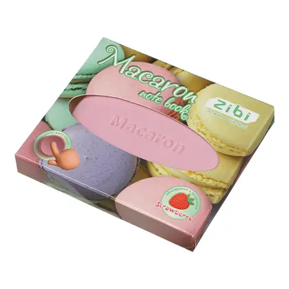 Блокнот ZiBi 90*90 мм., 80 аркушів ароматизований, Macaron (ZB.12470-43)