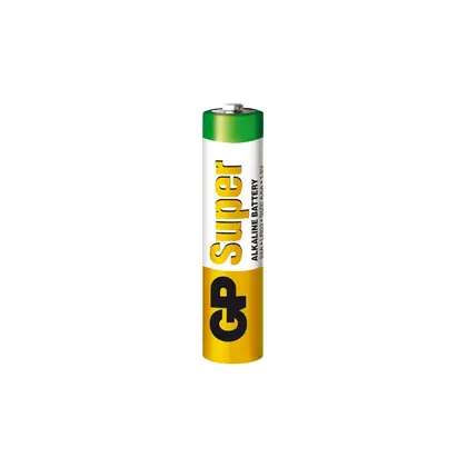 Батарейка GP Super, 1 шт., AAA LR03 1,5V, Alkaline, (GP24AEBC-2S2)