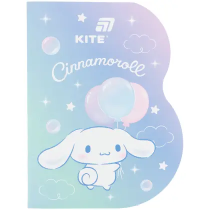 Блокнот KITE А6, 60 аркушів склейка, Cinnamoroll (CR26-223)