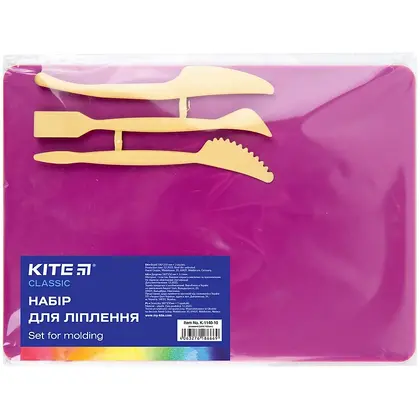 Доска для лепки Kite Classic, 18*25 см., Розовая,  (k-1140-10)