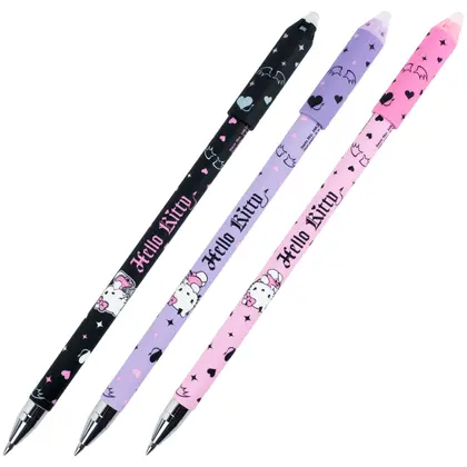 Ручка KITE гелева 1 шт. пиши-стирай, Синя, Hello Kitty (HK26-350-2)