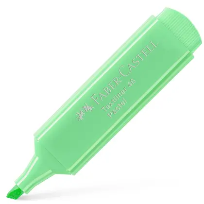 Маркер текстовидільний Faber-Castell 1-5 мм. Pastel, Світло-зелений, Textliner 46 (154666)
