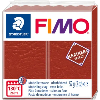 Полімерна глина Fimo Leather-effect 57 г. Іржа, (8010-749)
