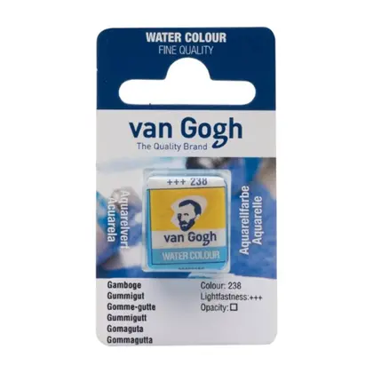 Акварель Van Gogh 1,5 мл. кювета, (238) Гумігут, (20862381)