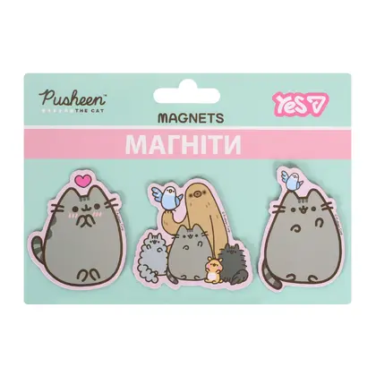 Магниты YES, 3 шт., Pusheen, (708547)