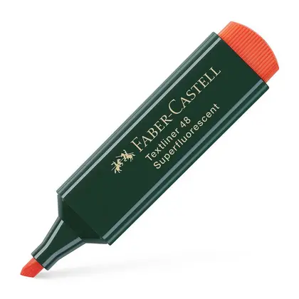 Маркер текстовидільний Faber-Castell 1-5 мм. Помаранчевий, Textliner 1548 (154815)