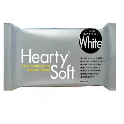Полімерна глина самозастигаюча PADICO 180 г. для квітів, Біла, Hearty Soft (1513270)