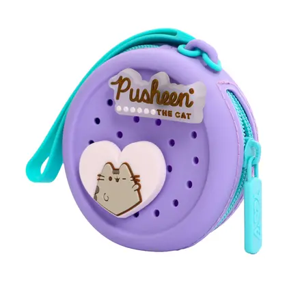 Гаманець YES 9*3 см. Силікон, Фіолетовий, Pusheen Summer (533835)