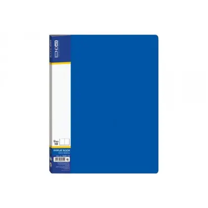 Папка з файлами Economix А4, 100 файлів пластикова, Синя, (Е30610-01)