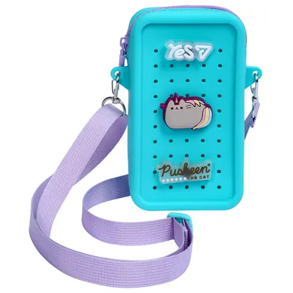 Сумка через плече YES Силікон, Блакитний, Pusheen Summer (550537)