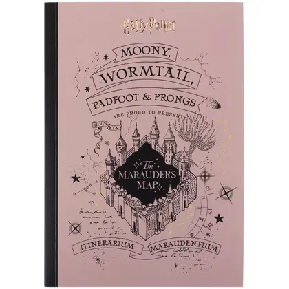 Блокнот KITE А5, 40 аркушів клітинка, Harry Potter (HP26-091)