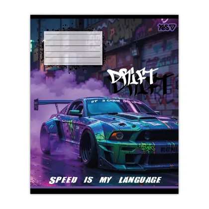 Тетрадь школьная YES 24 листа Drift линия (768885)
