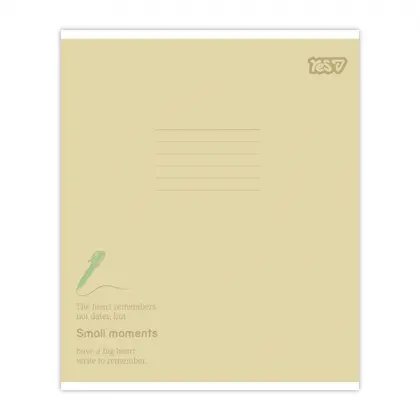 Зошит шкільний YES 18 аркушів клітинка, Small moments (768688)