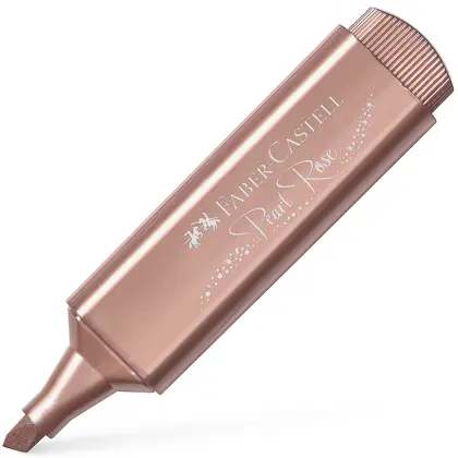 Маркер текстовидільний Faber-Castell 1-5 мм. Metallic, Рожевий металік, Textliner 46 (154626)