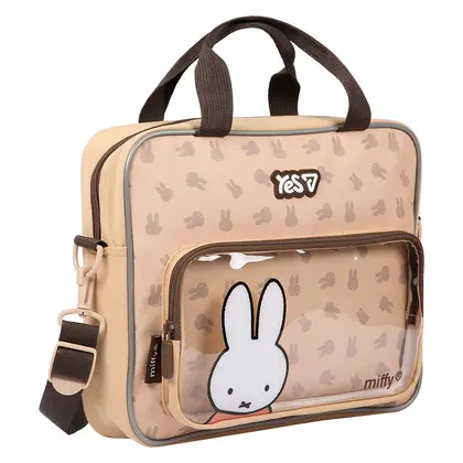 Сумка-шкільна YES А4 Бежевий, Miffy (550420)