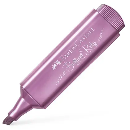Маркер текстовидільний Faber-Castell 1-5 мм. Metallic, Рубіновий металік, Textliner 46 (154691)