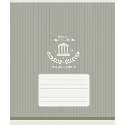 Набір шкільних зошитів Школярик в упаковці 25 шт. по 24 аркушів Клітинка, (024-3641K У)