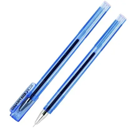 Ручка Economix гелевая, 0,5 мм., PIRAMID, Синяя, (E11913-02)