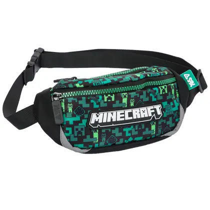 Сумка на пояс YES, Minecraft, Зеленый, (550151)