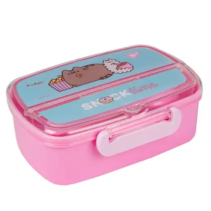Ланч-бокс YES 750 мл. з приборами, Pusheen (708161)