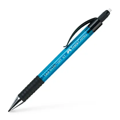 Механический карандаш GRIP-MATIC Faber-Castell, 0,7 мм., Grip matic, синій, Синий, Grip-Matic (137751)