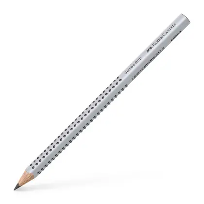Чорнографітний олівець Faber-Castell GRIP 2001 JUMBO НB Сірий, (111920)