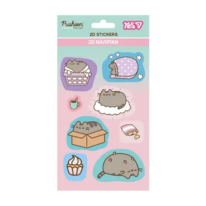 Наліпки YES 2D Pusheen.Snacks (708842)
