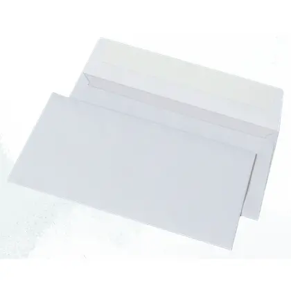 Конверт Е65 (22*11 см.) евро Білий, (2228672/SNE65RH)